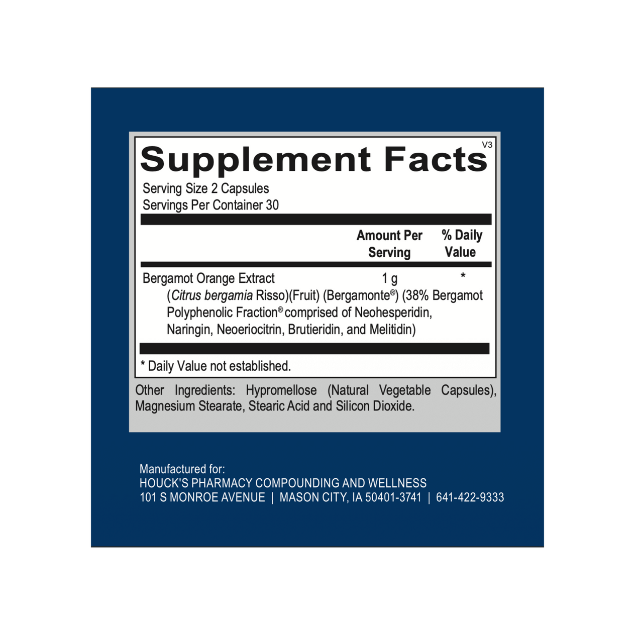BERGAMOT CARDIO